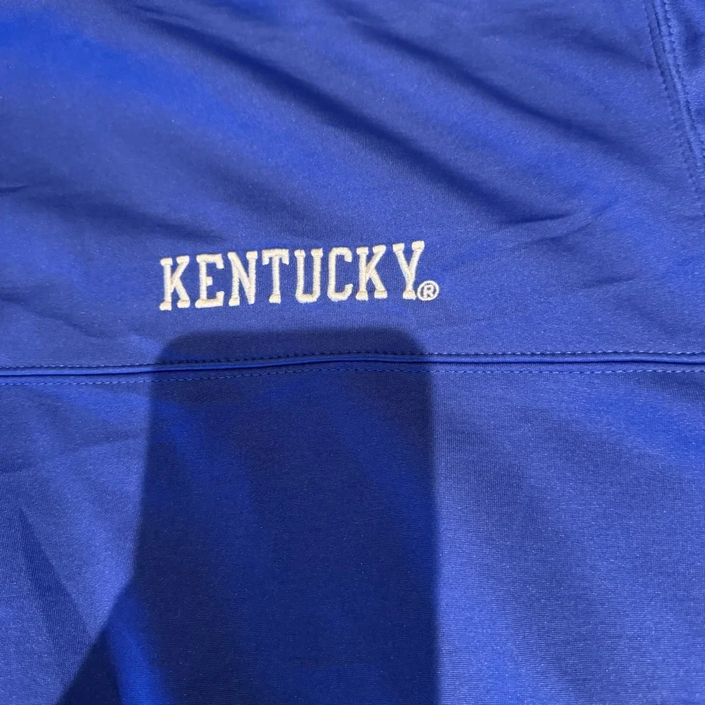 Kentucky Wildcats Champion Brand Jacket Blue Full Zip Men's Vintage‎ Size XL